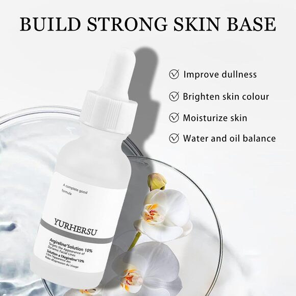 Argireline 10% Anti-Wrinkle Facial Serum Peptide Solution Moisturizing 30ml - Picture 3 of 7